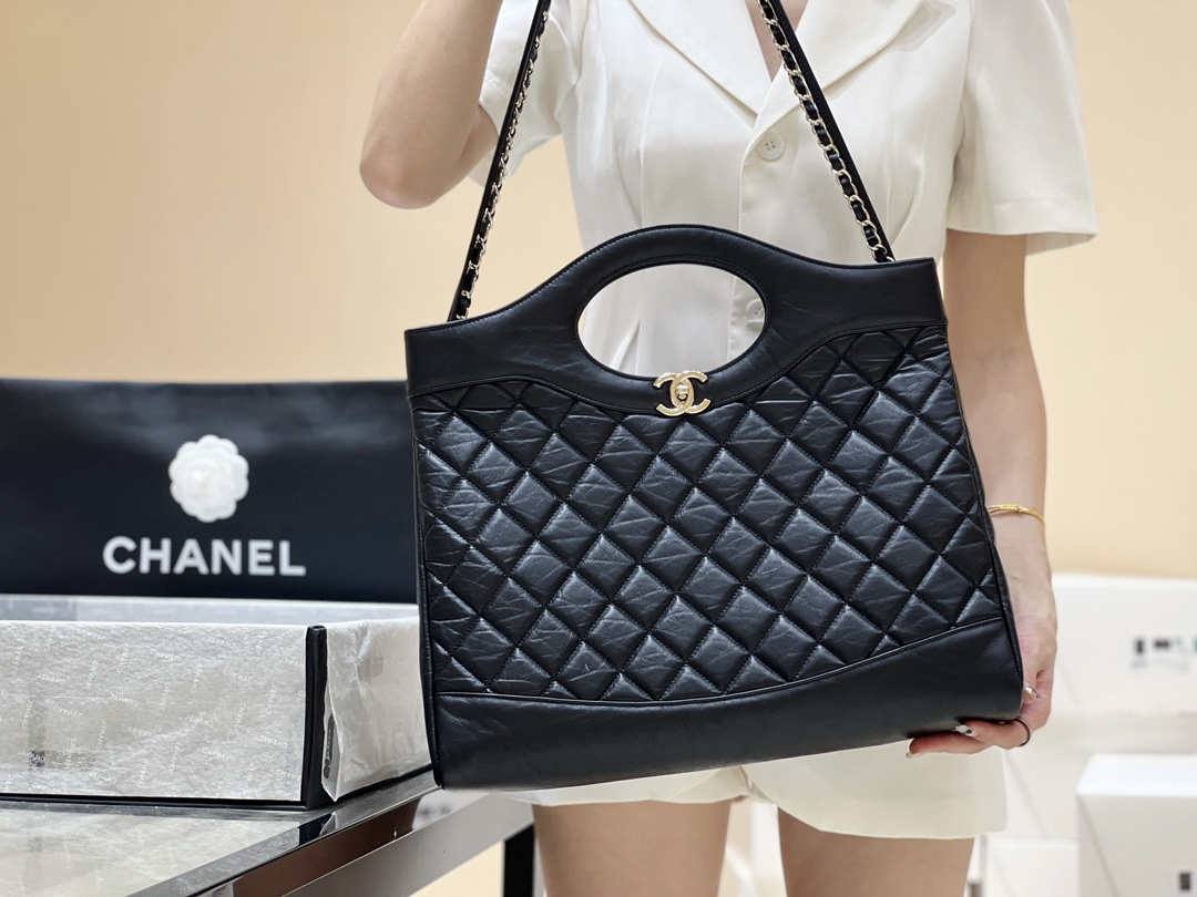 Ellebag’s Masterful Recreation of the AS1010 Chanel 31 Large Shopping Bag(2025 Jan Updated)-Bästa kvalitet Fake Louis Vuitton Bag Online Store, Replica designer bag ru