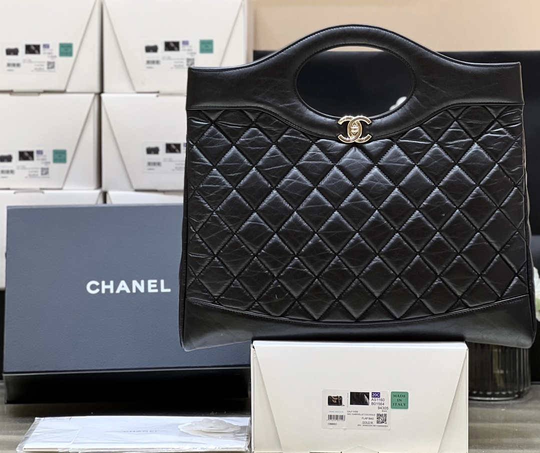 Ellebag’s Masterful Recreation of the AS1010 Chanel 31 Large Shopping Bag(2025 Jan Updated)-Bästa kvalitet Fake Louis Vuitton Bag Online Store, Replica designer bag ru