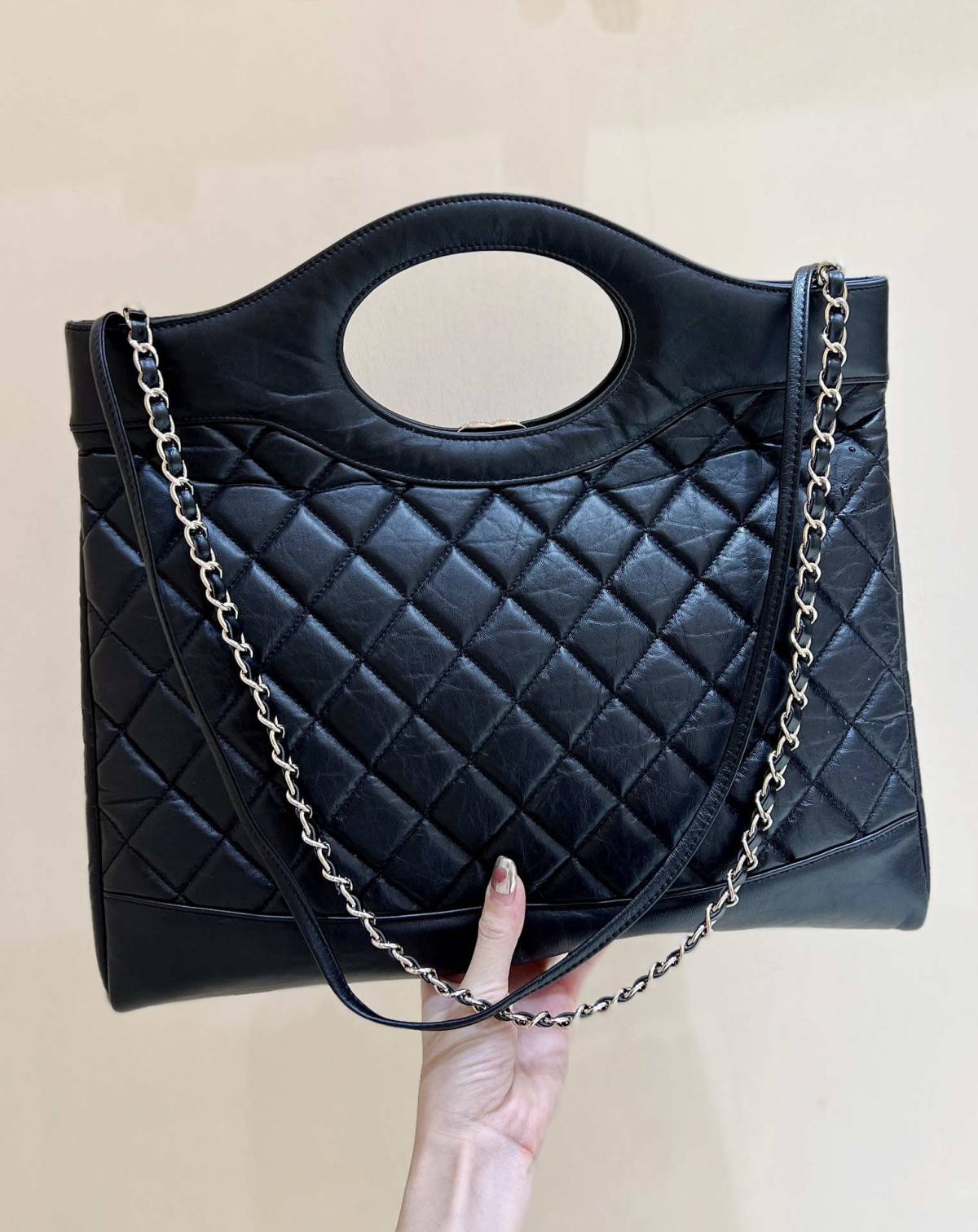 Ellebag’s Masterful Recreation of the AS1010 Chanel 31 Large Shopping Bag(2025 Jan Updated)-Bästa kvalitet Fake Louis Vuitton Bag Online Store, Replica designer bag ru