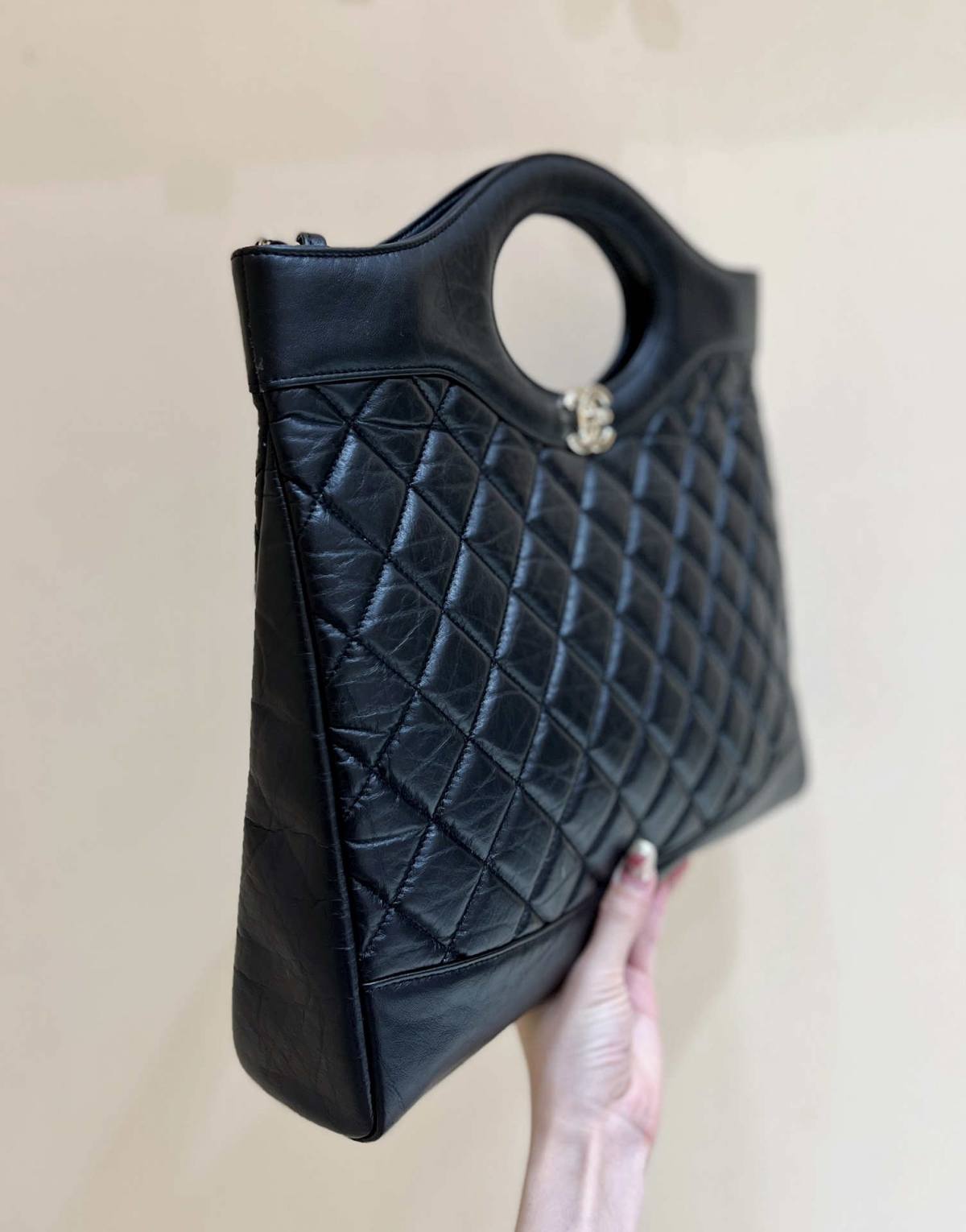 Ellebag’s Masterful Recreation of the AS1010 Chanel 31 Large Shopping Bag(2025 Jan Updated)-Bästa kvalitet Fake Louis Vuitton Bag Online Store, Replica designer bag ru