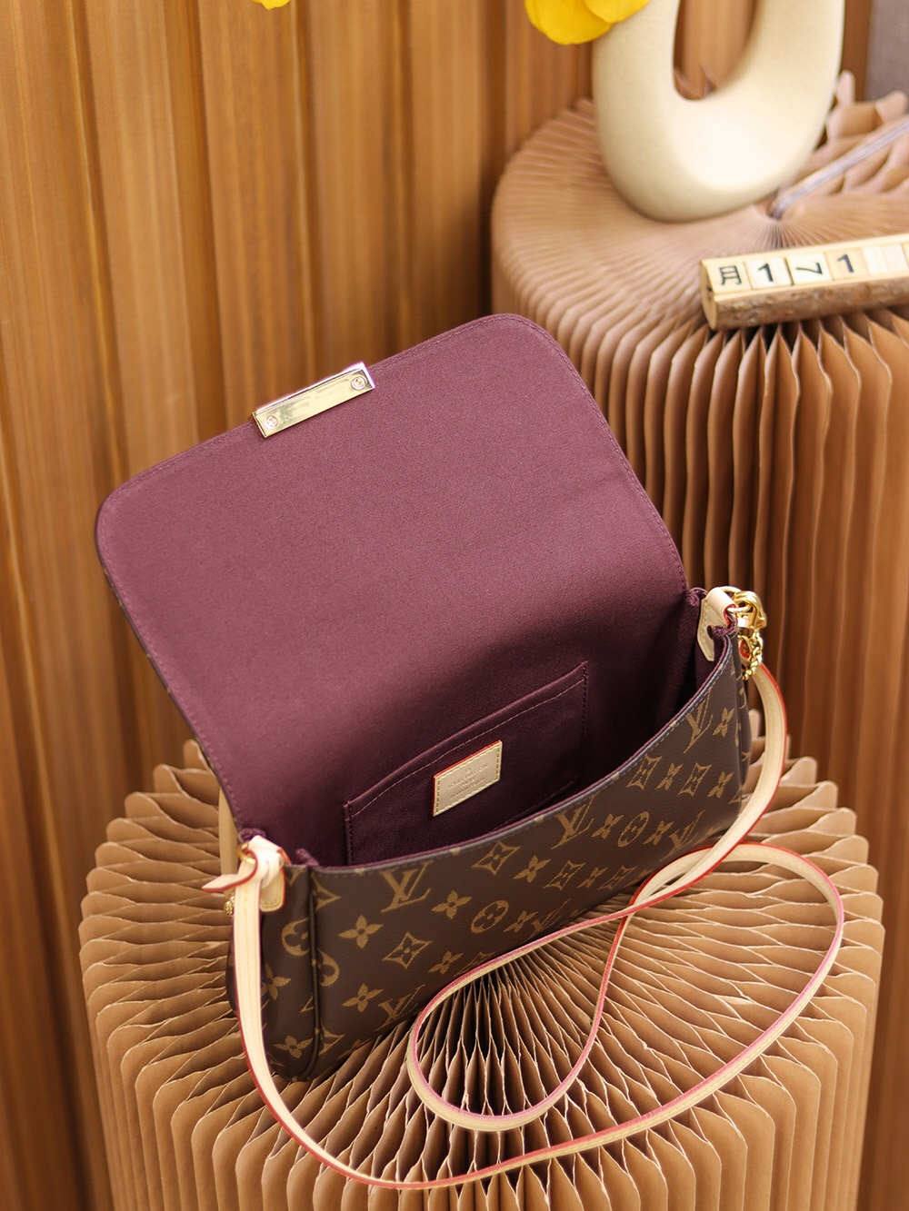 Ellebag’s 1:1 Replica of Louis Vuitton M40718 Favorite Bag: A Masterpiece in Craftsmanship(2025 Jan Updated)-Kedai Dalam Talian Beg Louis Vuitton Palsu Kualiti Terbaik, Beg reka bentuk replika ru