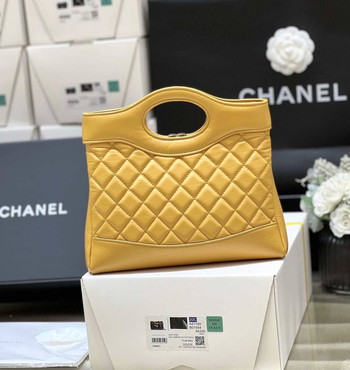 Ellebag’s Masterful Recreation of the AS4133 Chanel 31 Mini Shopping Bag(2025 Jan Updated)-Legjobb minőségű hamis Louis Vuitton táska online áruház, replika designer táska ru