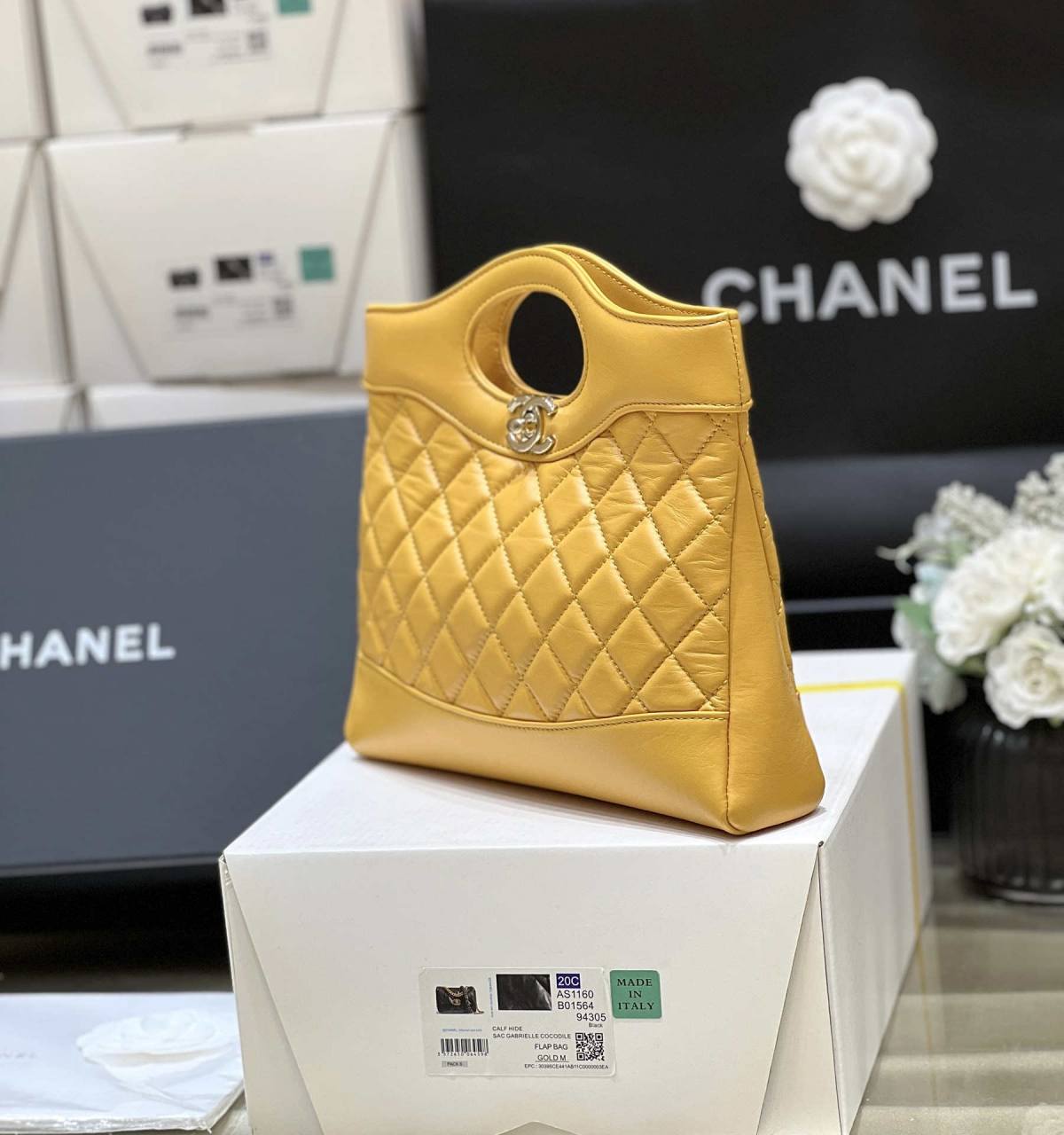 Ellebag’s Masterful Recreation of the AS4133 Chanel 31 Mini Shopping Bag(2025 Jan Updated)-Legjobb minőségű hamis Louis Vuitton táska online áruház, replika designer táska ru