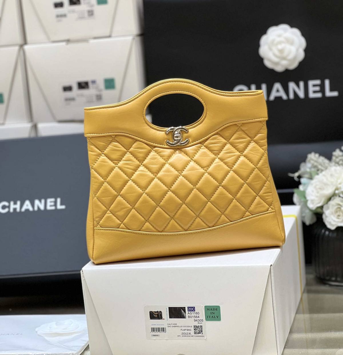 Ellebag’s Masterful Recreation of the AS4133 Chanel 31 Mini Shopping Bag(2025 Jan Updated)-Legjobb minőségű hamis Louis Vuitton táska online áruház, replika designer táska ru