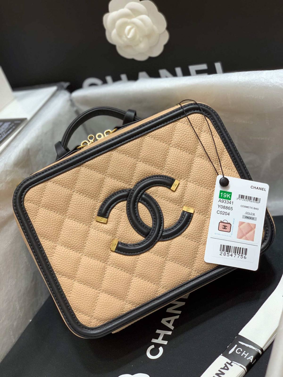 Ellebag’s Masterful Recreation of the Chanel 93341 Beige Caviar Leather Vanity Case(2025 Jan Updated)-ਵਧੀਆ ਕੁਆਲਿਟੀ ਨਕਲੀ ਲੁਈਸ ਵਿਟਨ ਬੈਗ ਔਨਲਾਈਨ ਸਟੋਰ, ਰਿਪਲੀਕਾ ਡਿਜ਼ਾਈਨਰ ਬੈਗ ru