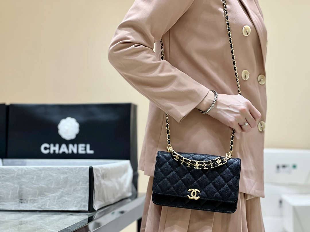 Ellebag’s Masterful Recreation of the Chanel AP3019 Caviar Leather Wallet on Chain(2025 Jan Updated)-ਵਧੀਆ ਕੁਆਲਿਟੀ ਨਕਲੀ ਲੁਈਸ ਵਿਟਨ ਬੈਗ ਔਨਲਾਈਨ ਸਟੋਰ, ਰਿਪਲੀਕਾ ਡਿਜ਼ਾਈਨਰ ਬੈਗ ru