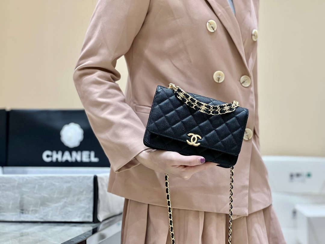 Ellebag’s Masterful Recreation of the Chanel AP3019 Caviar Leather Wallet on Chain(2025 Jan Updated)-ਵਧੀਆ ਕੁਆਲਿਟੀ ਨਕਲੀ ਲੁਈਸ ਵਿਟਨ ਬੈਗ ਔਨਲਾਈਨ ਸਟੋਰ, ਰਿਪਲੀਕਾ ਡਿਜ਼ਾਈਨਰ ਬੈਗ ru