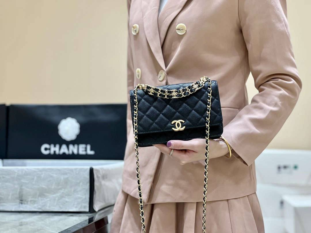 Ellebag’s Masterful Recreation of the Chanel AP3019 Caviar Leather Wallet on Chain(2025 Jan Updated)-ਵਧੀਆ ਕੁਆਲਿਟੀ ਨਕਲੀ ਲੁਈਸ ਵਿਟਨ ਬੈਗ ਔਨਲਾਈਨ ਸਟੋਰ, ਰਿਪਲੀਕਾ ਡਿਜ਼ਾਈਨਰ ਬੈਗ ru