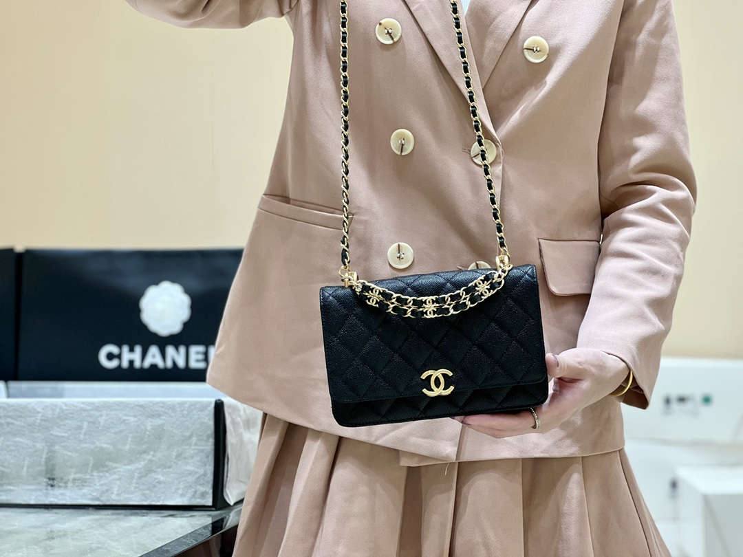 Ellebag’s Masterful Recreation of the Chanel AP3019 Caviar Leather Wallet on Chain(2025 Jan Updated)-ਵਧੀਆ ਕੁਆਲਿਟੀ ਨਕਲੀ ਲੁਈਸ ਵਿਟਨ ਬੈਗ ਔਨਲਾਈਨ ਸਟੋਰ, ਰਿਪਲੀਕਾ ਡਿਜ਼ਾਈਨਰ ਬੈਗ ru