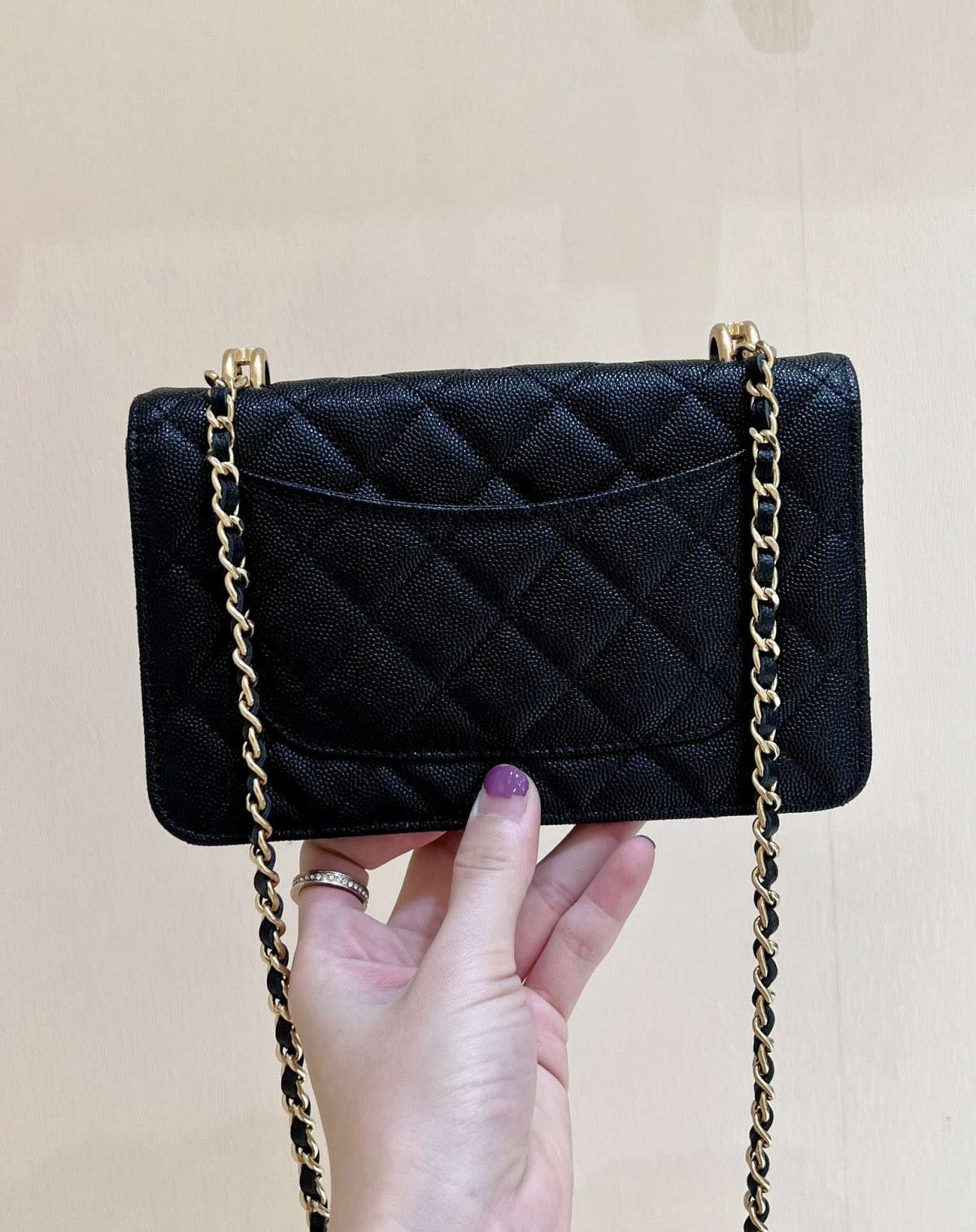 Ellebag’s Masterful Recreation of the Chanel AP3019 Caviar Leather Wallet on Chain(2025 Jan Updated)-ਵਧੀਆ ਕੁਆਲਿਟੀ ਨਕਲੀ ਲੁਈਸ ਵਿਟਨ ਬੈਗ ਔਨਲਾਈਨ ਸਟੋਰ, ਰਿਪਲੀਕਾ ਡਿਜ਼ਾਈਨਰ ਬੈਗ ru