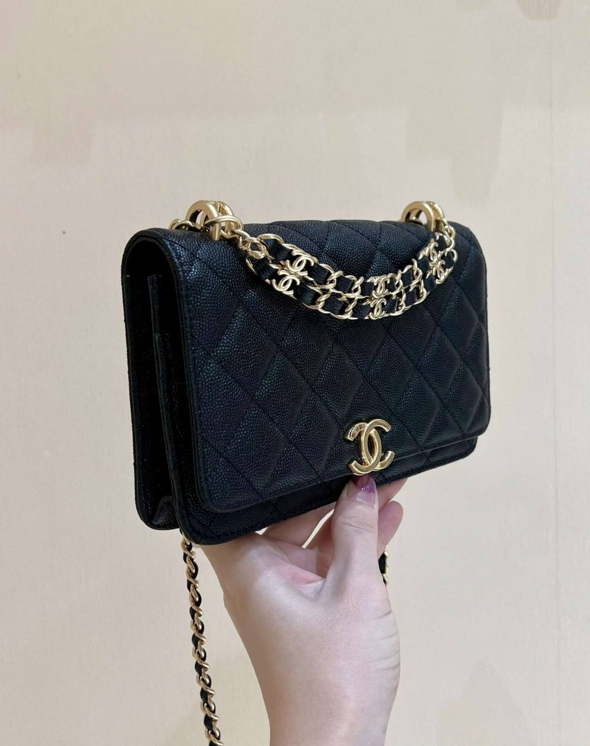 Ellebag’s Masterful Recreation of the Chanel AP3019 Caviar Leather Wallet on Chain(2025 Jan Updated)-ਵਧੀਆ ਕੁਆਲਿਟੀ ਨਕਲੀ ਲੁਈਸ ਵਿਟਨ ਬੈਗ ਔਨਲਾਈਨ ਸਟੋਰ, ਰਿਪਲੀਕਾ ਡਿਜ਼ਾਈਨਰ ਬੈਗ ru