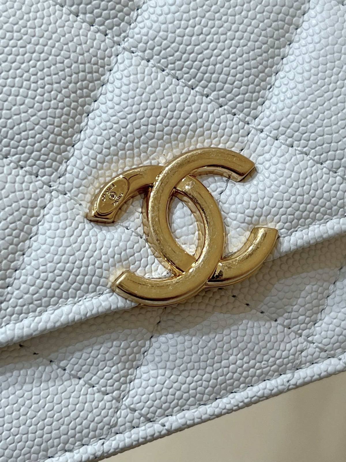 Ellebag’s Masterful Recreation of the Chanel AP3019 White Caviar Leather Wallet on Chain(2025 Jan Updated)-Best Quality Fake Louis Vuitton Bag Online Store, Replica designer bag ru