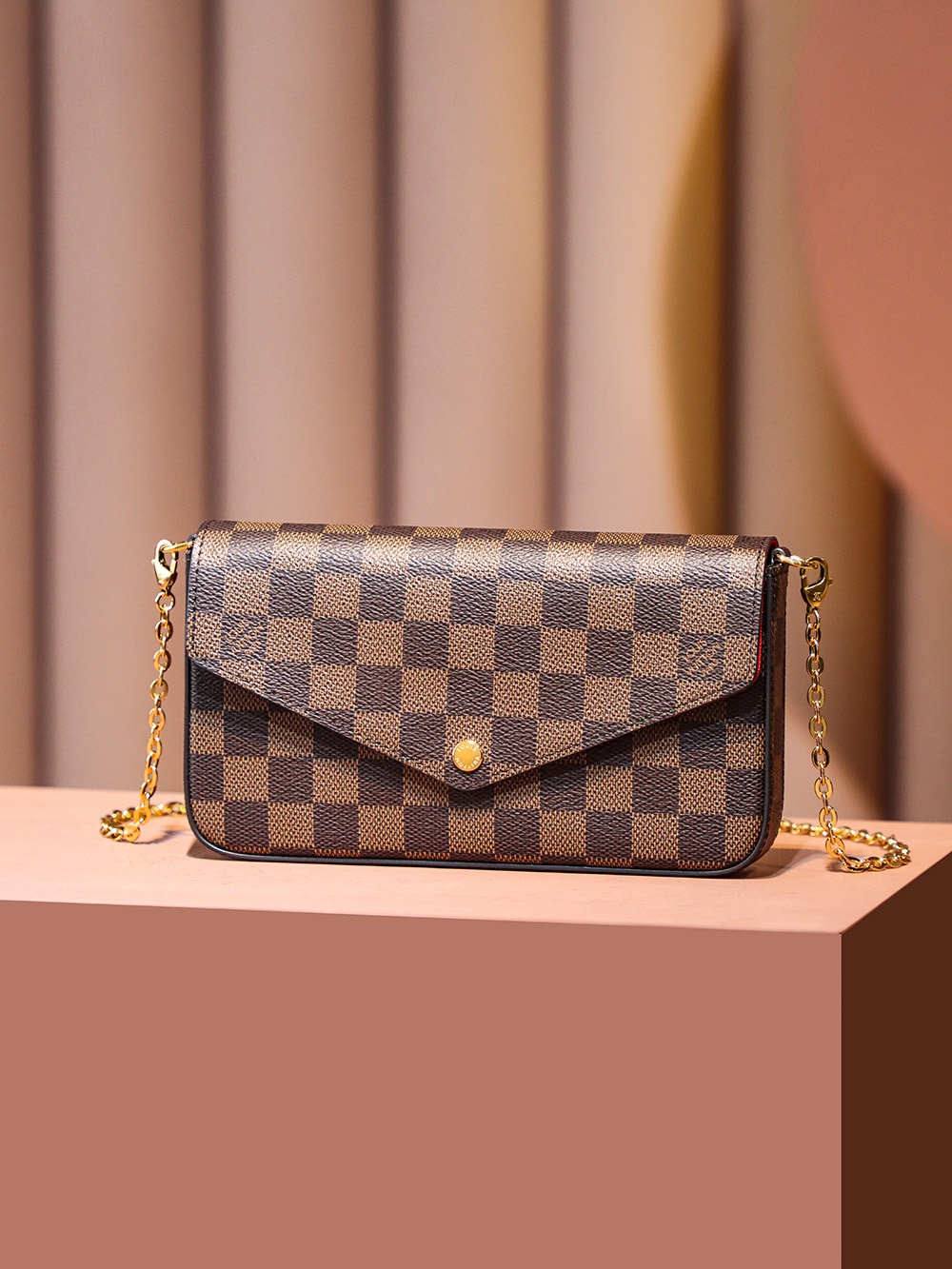 Ellebag’s 1:1 Replica of Louis Vuitton Pochette Félicie N63106 & N63032: The Iconic Multi-Function Chain Bag(2025 Jan Updated)-최고의 품질 가짜 루이비통 가방 온라인 스토어, 복제 디자이너 가방 ru