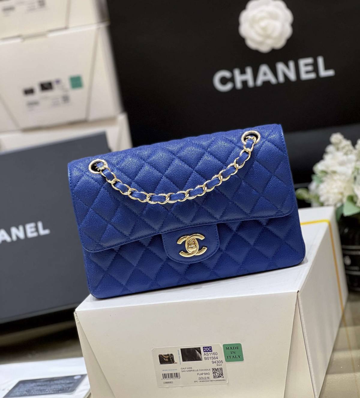 Ellebag’s Masterful Recreation of the Chanel Classic Flap AS1113: A Journey of Precision and Craftsmanship(2025 Jan Updated)-Best Quality Fake Louis Vuitton Bag Online Store, Replica designer bag ru