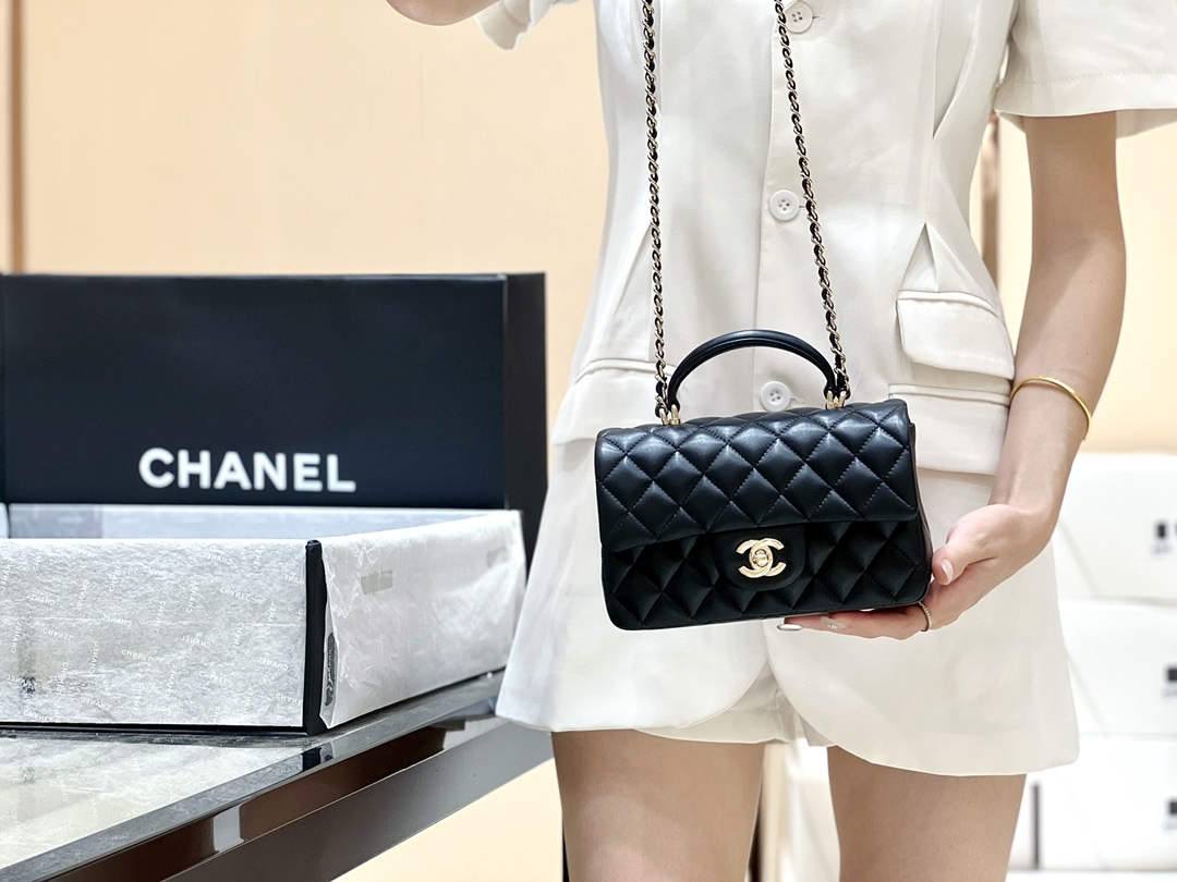 Ellebag’s Masterful Recreation of the Chanel Classic Flap Mini Handle AP2431: A Journey Through Three Exquisite Hues(2025 Jan Updated)-Best Quality Fake Louis Vuitton Bag Online Store, Replica designer bag ru