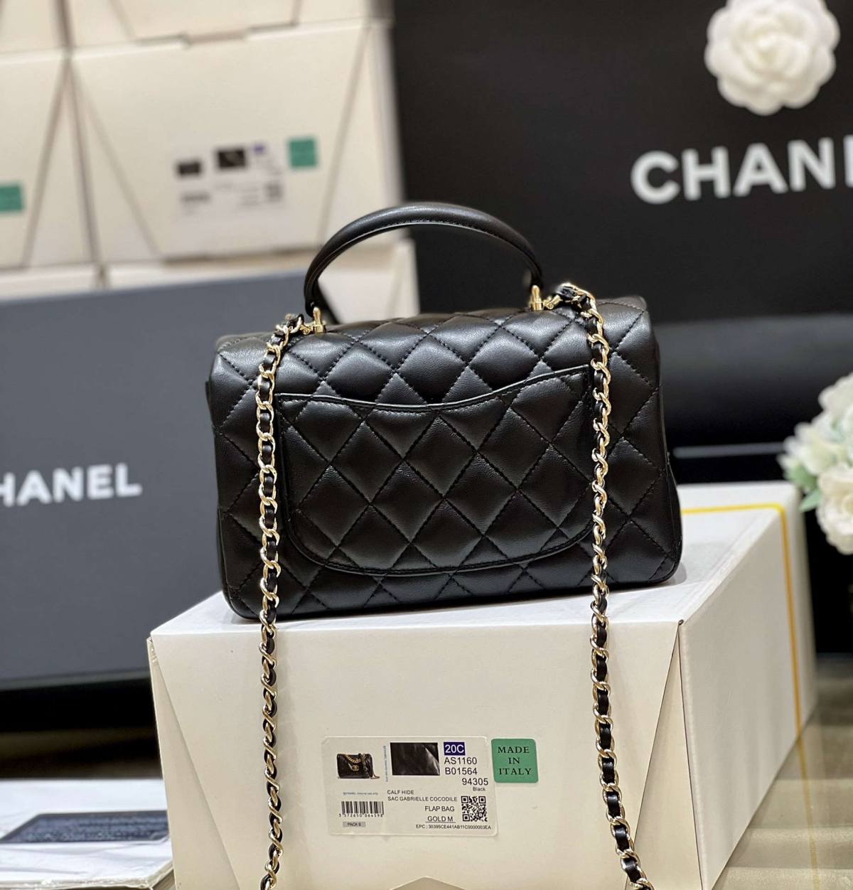 Ellebag’s Masterful Recreation of the Chanel Classic Flap Mini Handle AP2431: A Journey Through Three Exquisite Hues(2025 Jan Updated)-Best Quality Fake Louis Vuitton Bag Online Store, Replica designer bag ru