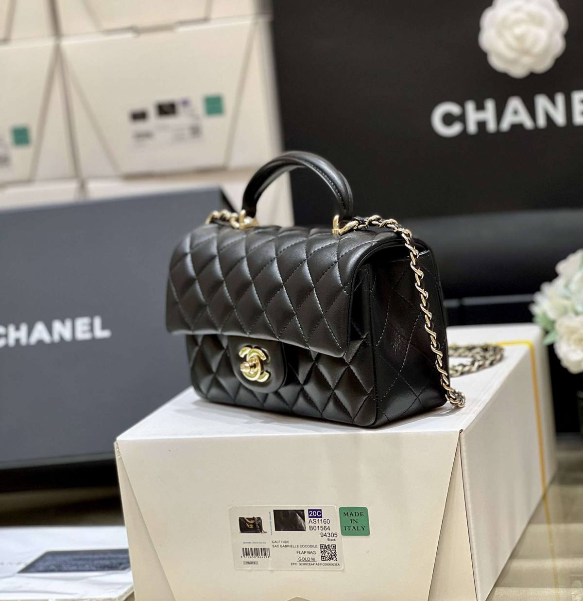 Ellebag’s Masterful Recreation of the Chanel Classic Flap Mini Handle AP2431: A Journey Through Three Exquisite Hues(2025 Jan Updated)-Best Quality Fake Louis Vuitton Bag Online Store, Replica designer bag ru