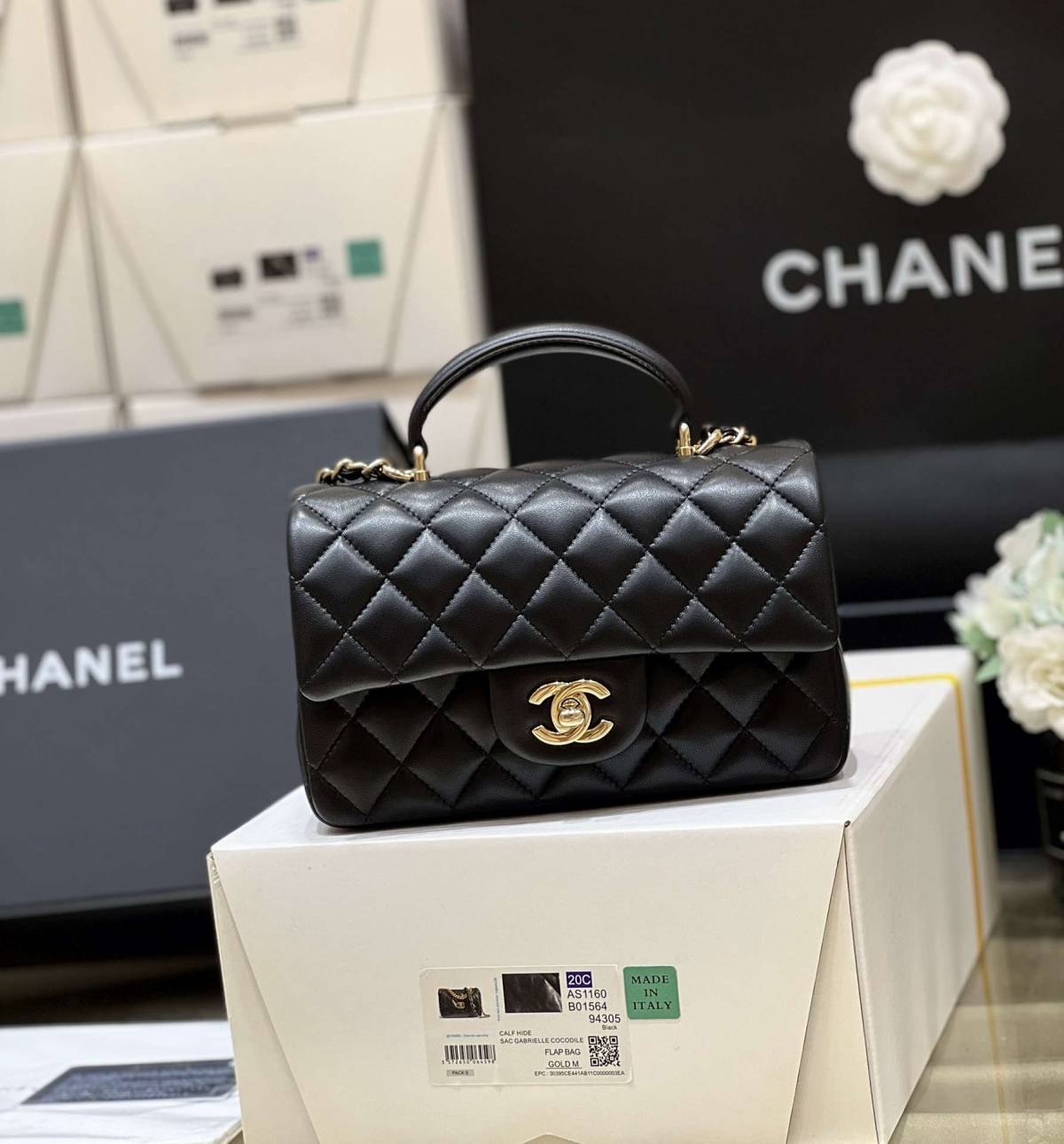 Ellebag’s Masterful Recreation of the Chanel Classic Flap Mini Handle AP2431: A Journey Through Three Exquisite Hues(2025 Jan Updated)-Best Quality Fake Louis Vuitton Bag Online Store, Replica designer bag ru