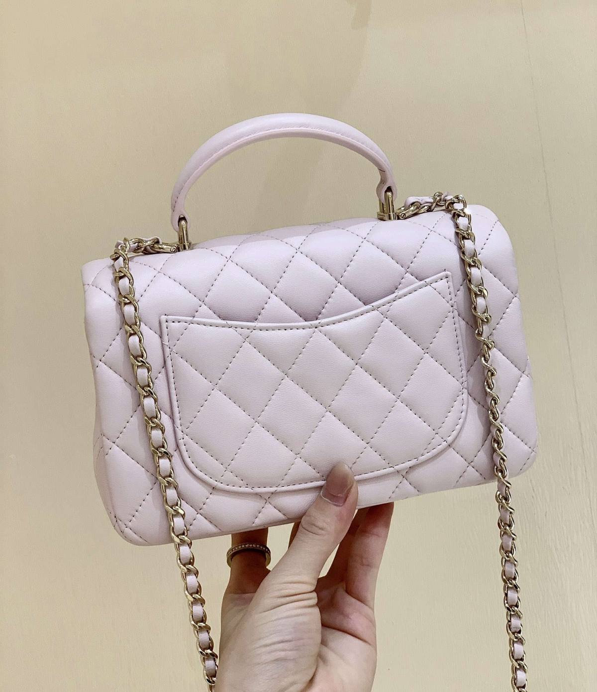 Ellebag’s Masterful Recreation of the Chanel Classic Flap Mini Handle AP2431: A Journey Through Three Exquisite Hues(2025 Jan Updated)-Best Quality Fake Louis Vuitton Bag Online Store, Replica designer bag ru