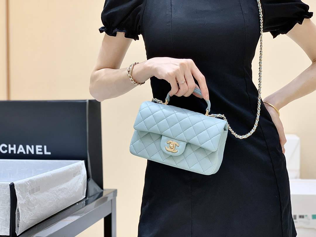 Ellebag’s Masterful Recreation of the Chanel Classic Flap Mini Handle AP2431: A Journey Through Three Exquisite Hues(2025 Jan Updated)-Best Quality Fake Louis Vuitton Bag Online Store, Replica designer bag ru