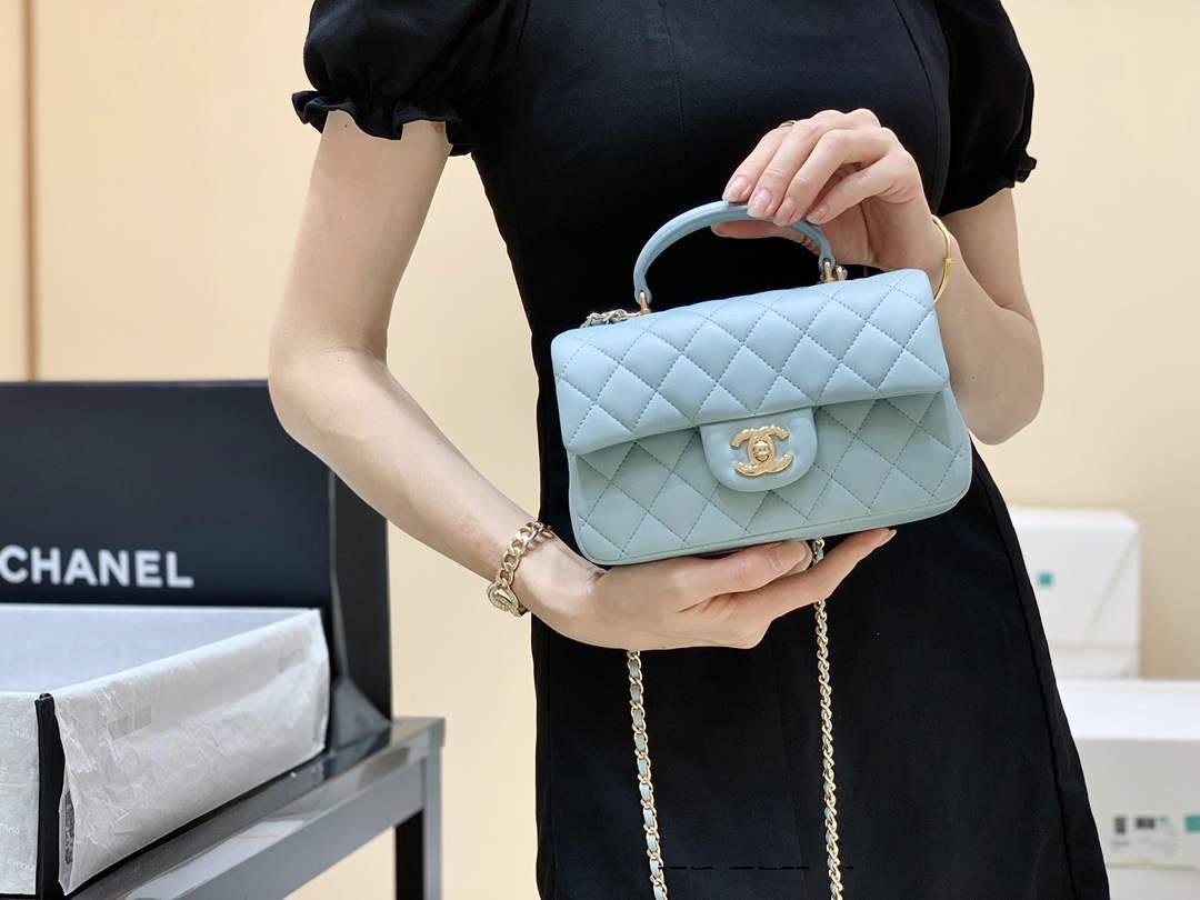 Ellebag’s Masterful Recreation of the Chanel Classic Flap Mini Handle AP2431: A Journey Through Three Exquisite Hues(2025 Jan Updated)-Best Quality Fake Louis Vuitton Bag Online Store, Replica designer bag ru