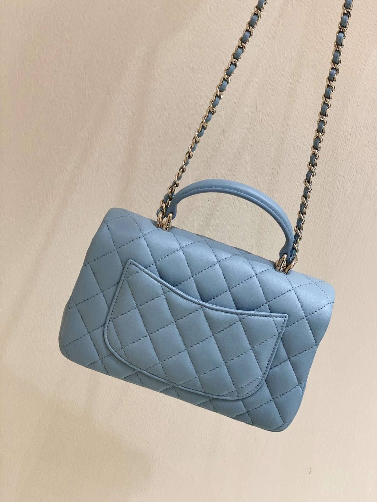 Ellebag’s Masterful Recreation of the Chanel Classic Flap Mini Handle AP2431: A Journey Through Three Exquisite Hues(2025 Jan Updated)-Best Quality Fake Louis Vuitton Bag Online Store, Replica designer bag ru