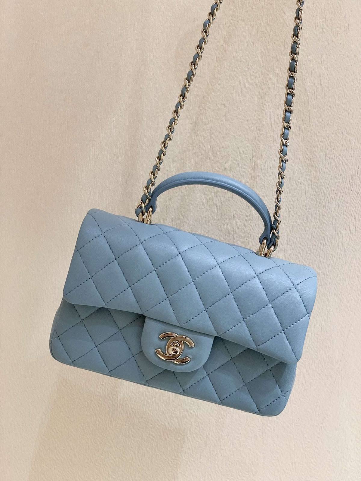 Ellebag’s Masterful Recreation of the Chanel Classic Flap Mini Handle AP2431: A Journey Through Three Exquisite Hues(2025 Jan Updated)-Best Quality Fake Louis Vuitton Bag Online Store, Replica designer bag ru