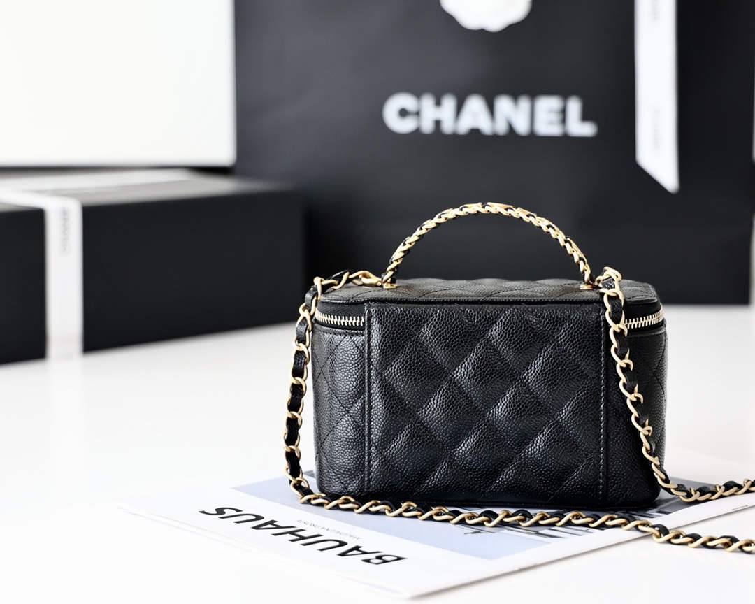 Ellebag’s Masterful Recreation of the Chanel Top Handle Vanity AP2805: A Journey Through Four Exquisite Hues(2025 Jan Updated)-Best Quality Fake Louis Vuitton Bag Online Store, Replica designer bag ru