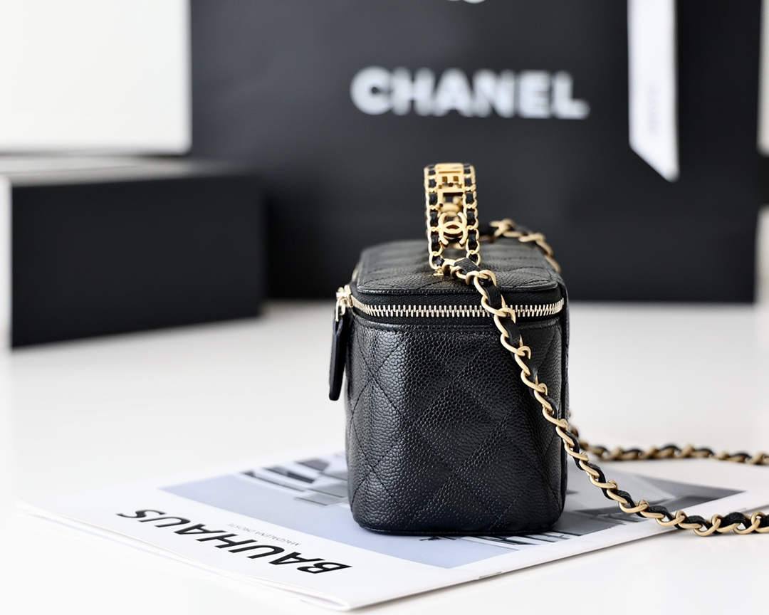 Ellebag’s Masterful Recreation of the Chanel Top Handle Vanity AP2805: A Journey Through Four Exquisite Hues(2025 Jan Updated)-Best Quality Fake Louis Vuitton Bag Online Store, Replica designer bag ru