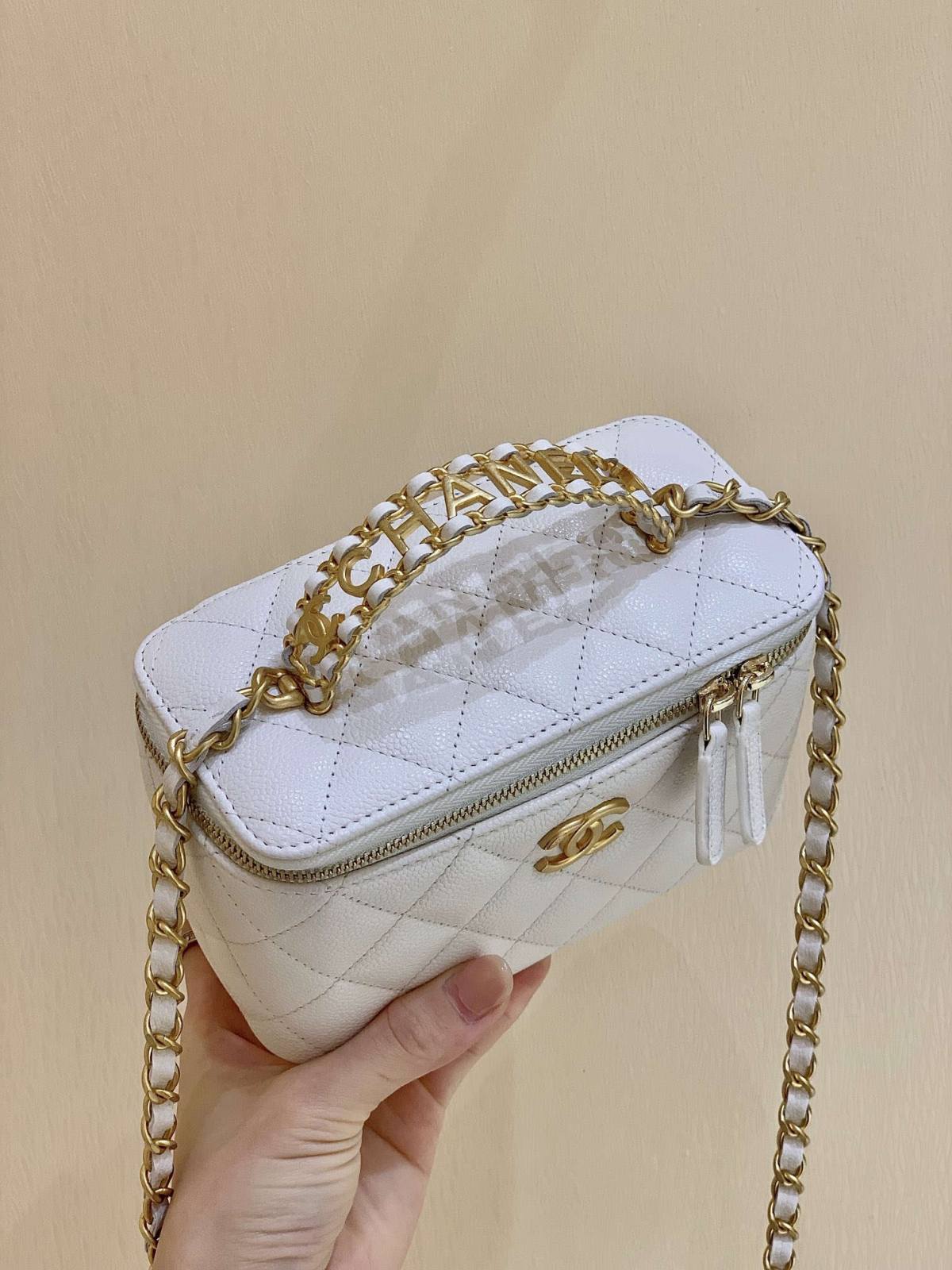 Ellebag’s Masterful Recreation of the Chanel Top Handle Vanity AP2805: A Journey Through Four Exquisite Hues(2025 Jan Updated)-Best Quality Fake Louis Vuitton Bag Online Store, Replica designer bag ru