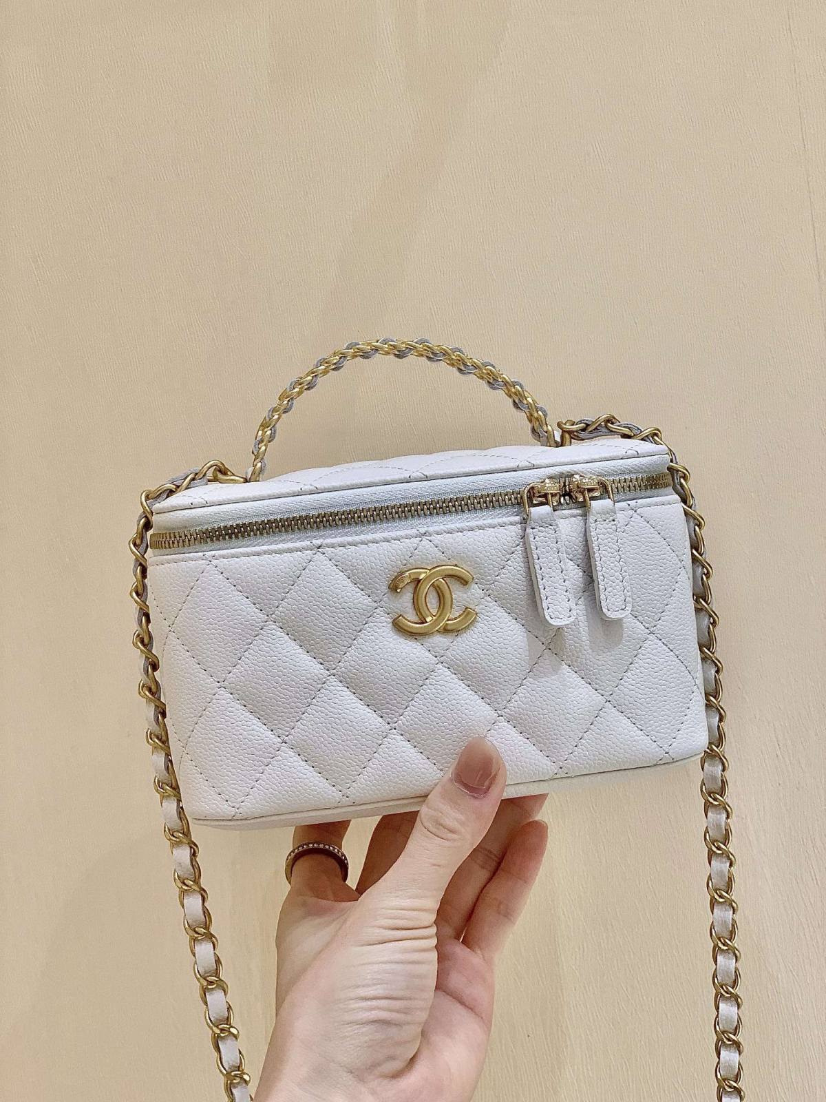 Ellebag’s Masterful Recreation of the Chanel Top Handle Vanity AP2805: A Journey Through Four Exquisite Hues(2025 Jan Updated)-Best Quality Fake Louis Vuitton Bag Online Store, Replica designer bag ru