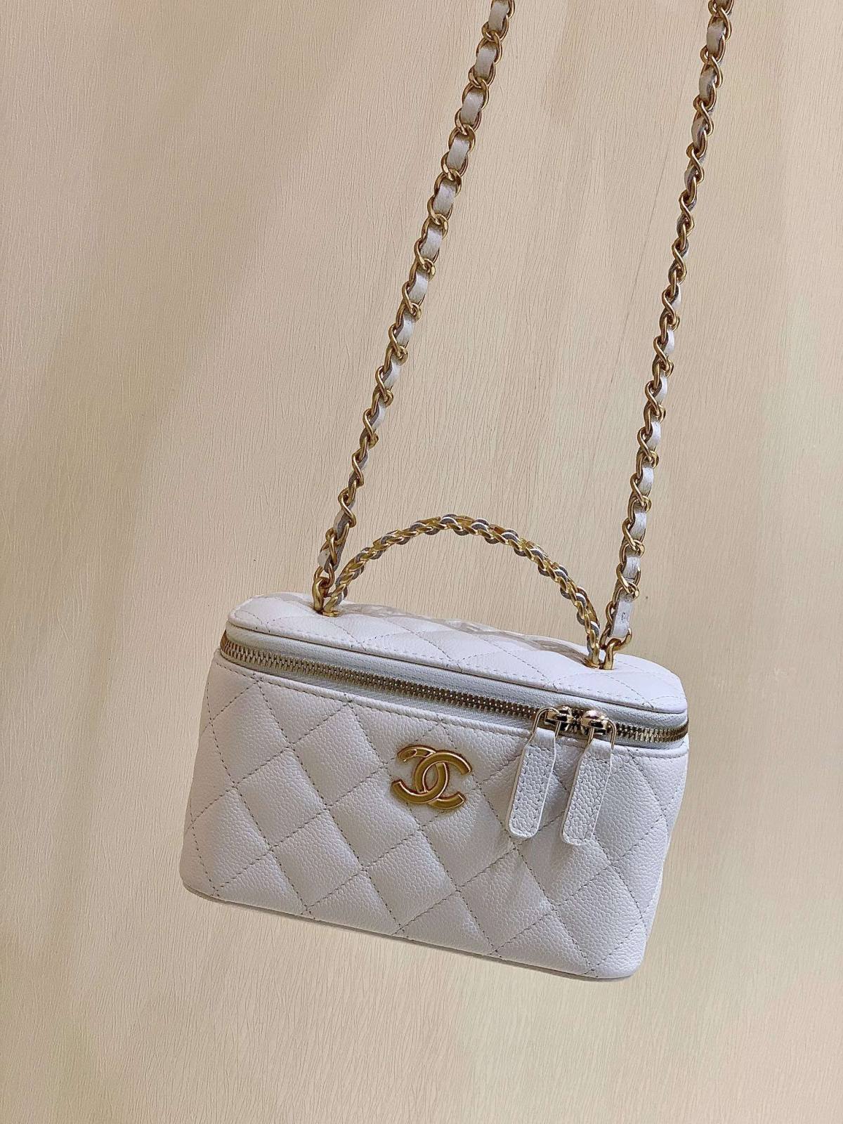 Ellebag’s Masterful Recreation of the Chanel Top Handle Vanity AP2805: A Journey Through Four Exquisite Hues(2025 Jan Updated)-Best Quality Fake Louis Vuitton Bag Online Store, Replica designer bag ru