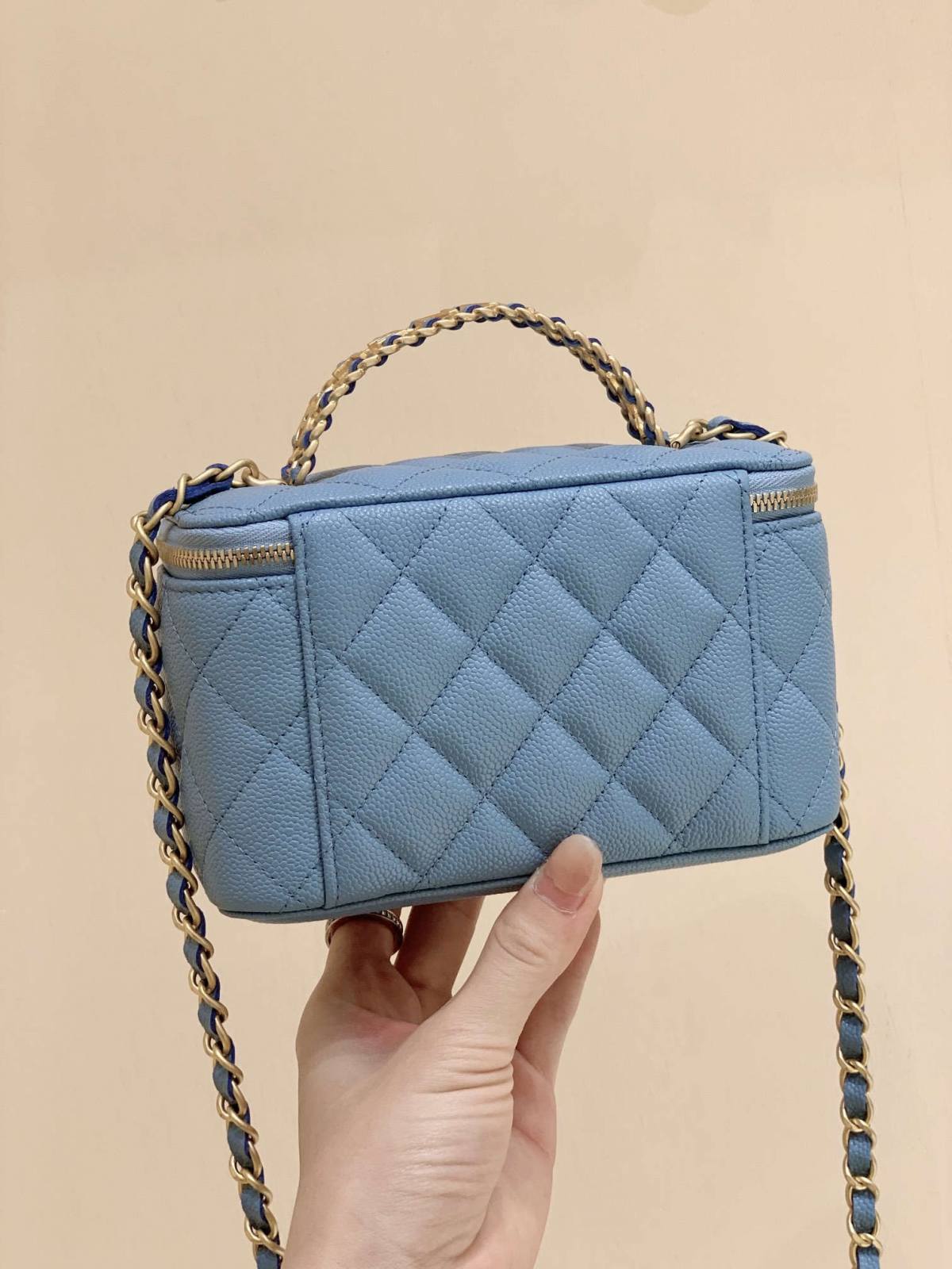 Ellebag’s Masterful Recreation of the Chanel Top Handle Vanity AP2805: A Journey Through Four Exquisite Hues(2025 Jan Updated)-Best Quality Fake Louis Vuitton Bag Online Store, Replica designer bag ru