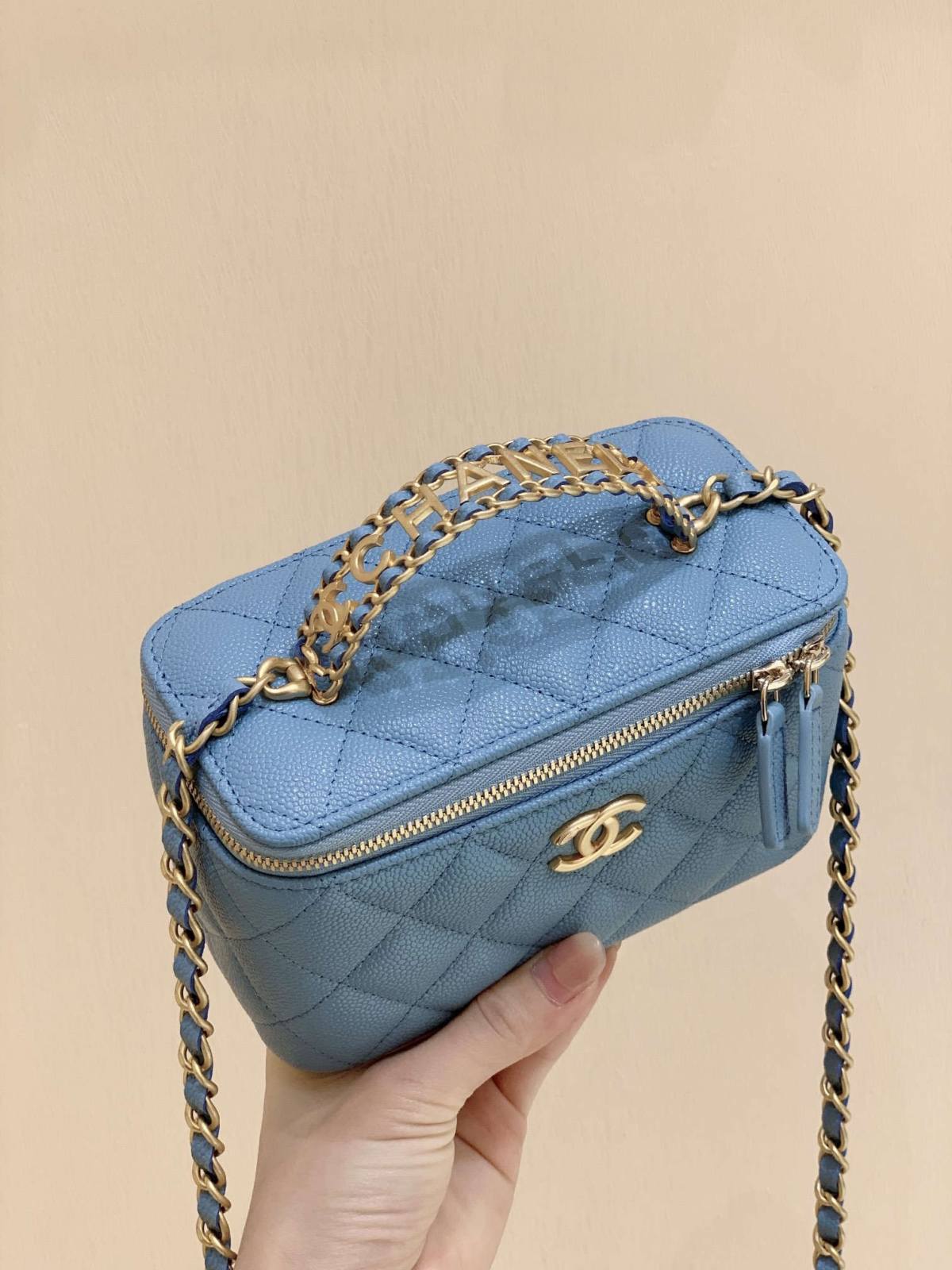 Ellebag’s Masterful Recreation of the Chanel Top Handle Vanity AP2805: A Journey Through Four Exquisite Hues(2025 Jan Updated)-Best Quality Fake Louis Vuitton Bag Online Store, Replica designer bag ru