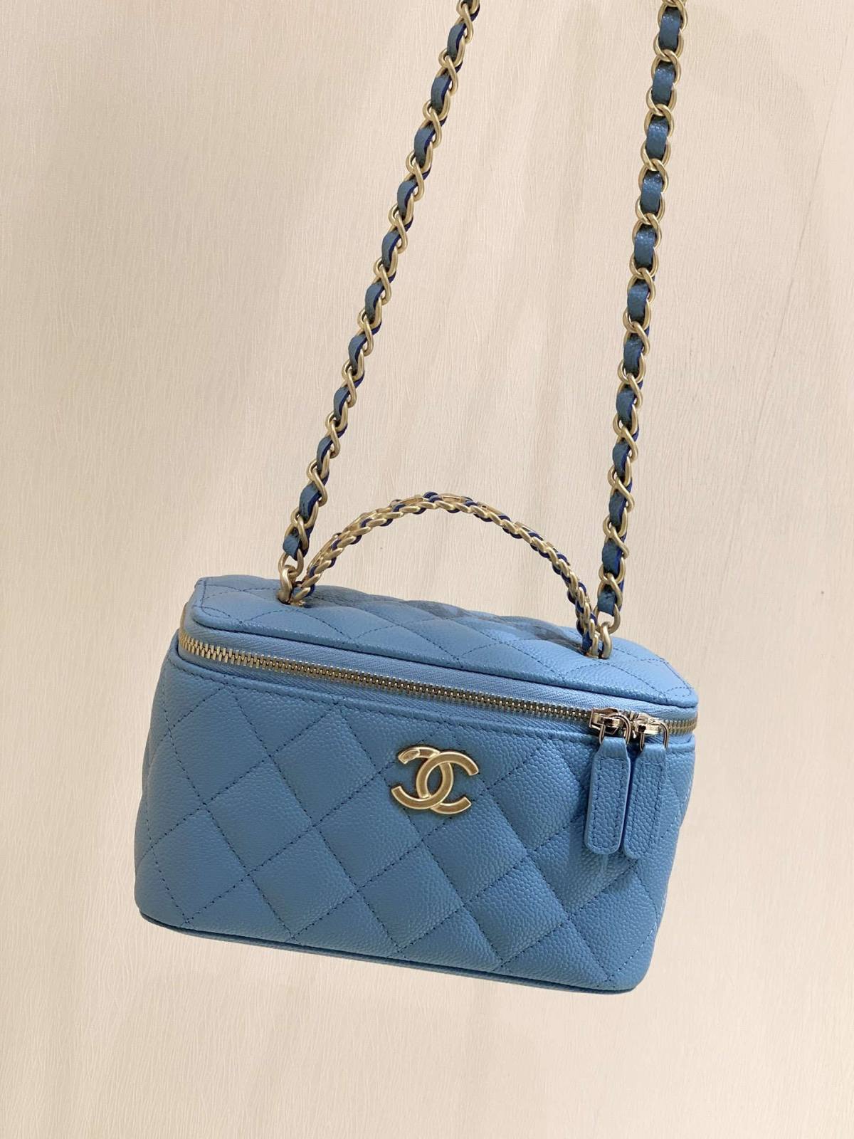 Ellebag’s Masterful Recreation of the Chanel Top Handle Vanity AP2805: A Journey Through Four Exquisite Hues(2025 Jan Updated)-Best Quality Fake Louis Vuitton Bag Online Store, Replica designer bag ru