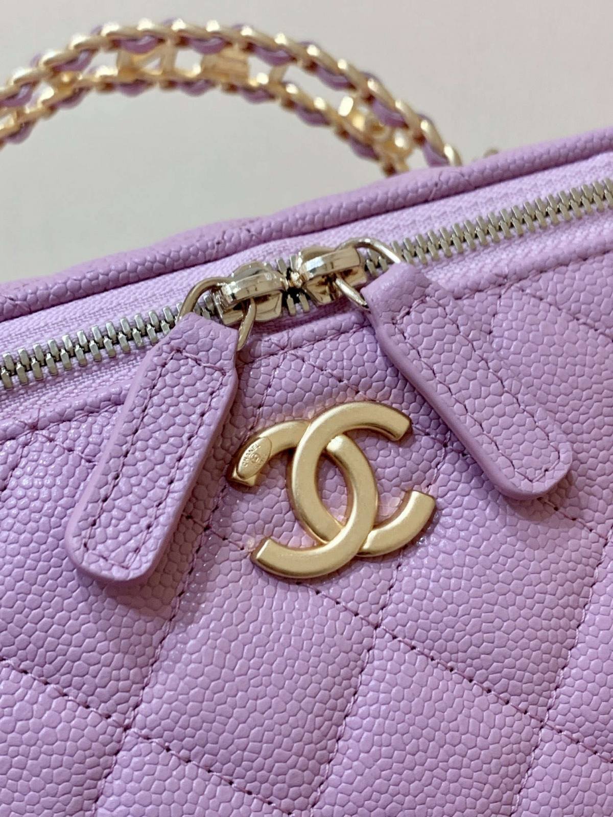 Ellebag’s Masterful Recreation of the Chanel Top Handle Vanity AP2805: A Journey Through Four Exquisite Hues(2025 Jan Updated)-Best Quality Fake Louis Vuitton Bag Online Store, Replica designer bag ru