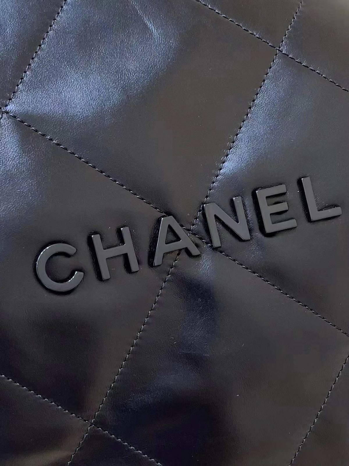 Ellebag’s Masterful Replica: The All-Black Chanel 22 Handbag AS3261(2025 Jan Updated)-Best Quality Fake Louis Vuitton Bag Online Store, Replica designer bag ru