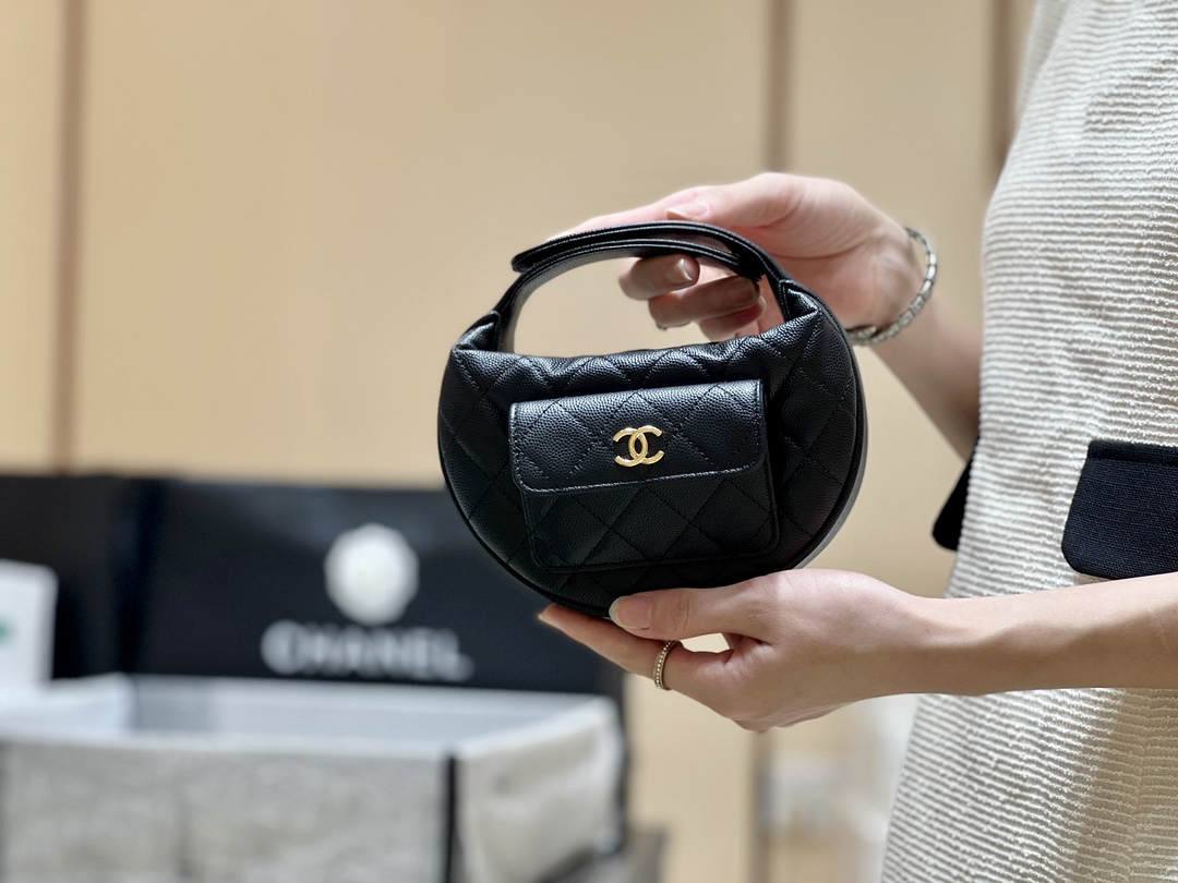 Ellebag’s Masterful Replica: The Black Caviar Leather Chanel AP3467 with Gold Hardware(2025 Feb Updated)-Best Quality Fake Louis Vuitton Bag Online Store, Replica designer bag ru