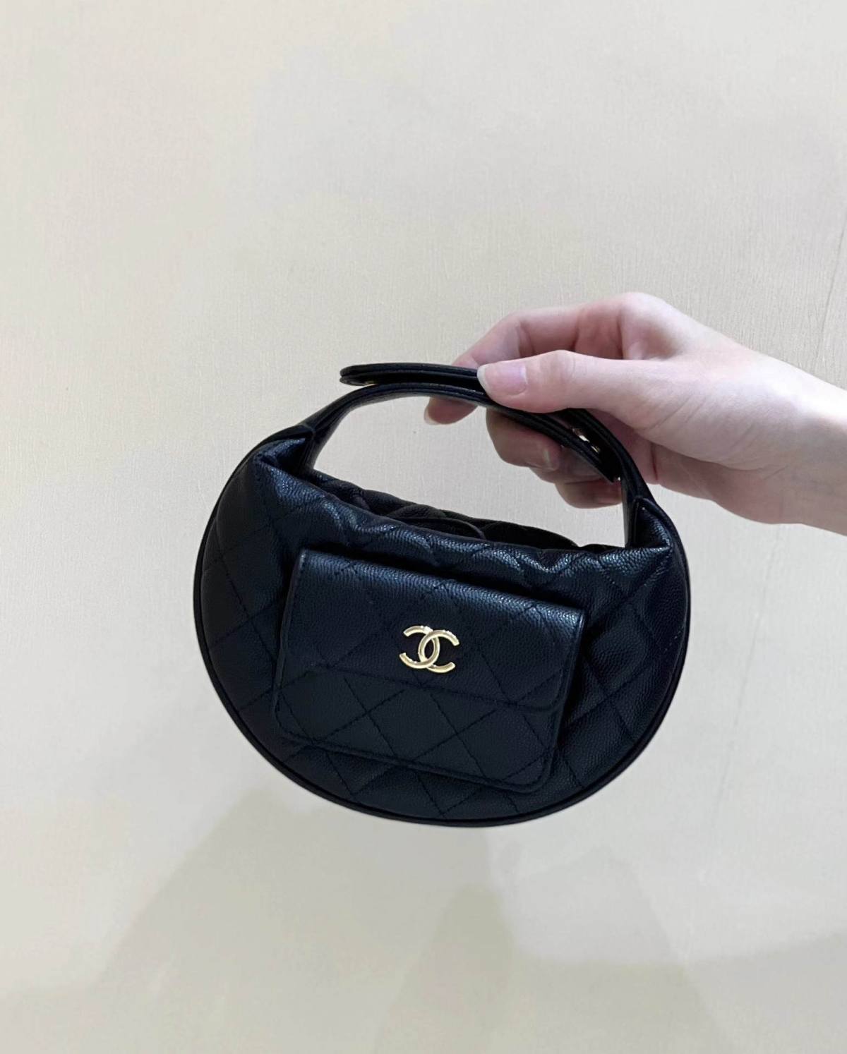 Ellebag’s Masterful Replica: The Black Caviar Leather Chanel AP3467 with Gold Hardware(2025 Feb Updated)-Best Quality Fake Louis Vuitton Bag Online Store, Replica designer bag ru