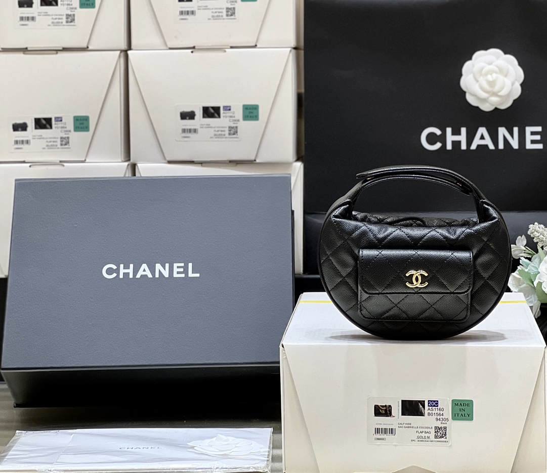 Ellebag’s Masterful Replica: The Black Caviar Leather Chanel AP3467 with Gold Hardware(2025 Feb Updated)-Best Quality Fake Louis Vuitton Bag Online Store, Replica designer bag ru