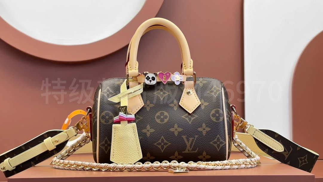 Ellebag’s 1:1 Replica of the Louis Vuitton SPEEDY BANDOULIÈRE 18 Handbag M46970: A Masterpiece of Craftsmanship(2025 Feb Updated)-Լավագույն որակի կեղծ Louis Vuitton պայուսակների առցանց խանութ, Replica դիզայներական պայուսակ ru