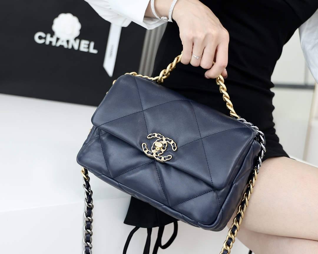 Ellebag’s Meticulous Recreation of the Chanel 19 Bag AS1160: A Spectrum of Elegance in Six Distinct Hues(2025 Feb Updated)-Best Quality Fake Louis Vuitton Bag Online Store, Replica designer bag ru