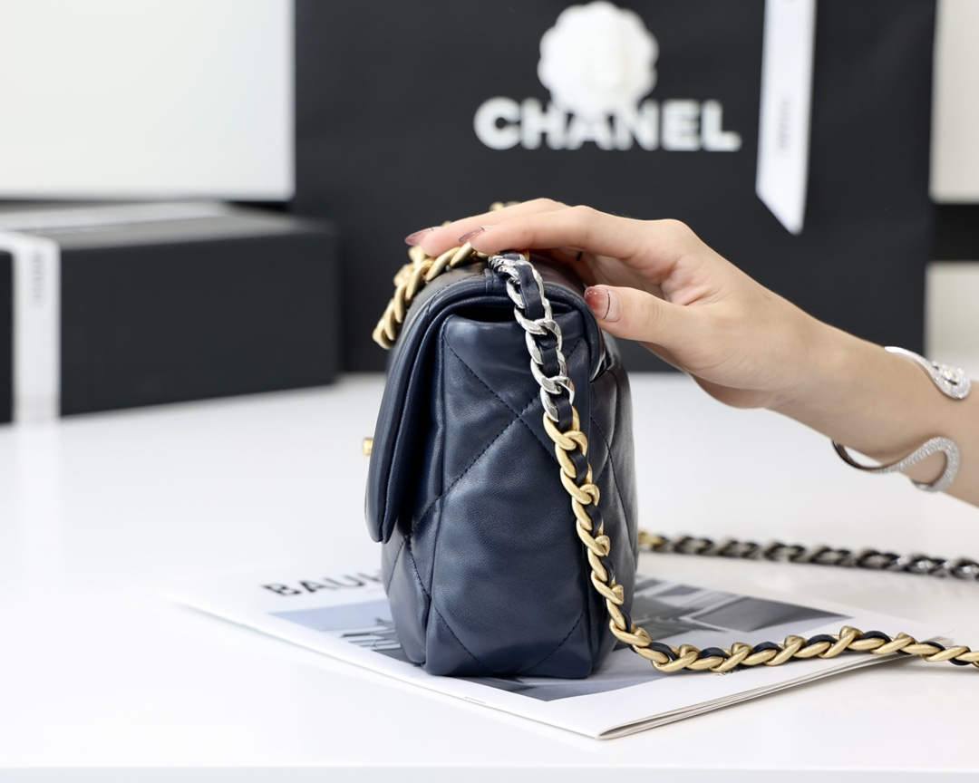 Ellebag’s Meticulous Recreation of the Chanel 19 Bag AS1160: A Spectrum of Elegance in Six Distinct Hues(2025 Feb Updated)-Best Quality Fake Louis Vuitton Bag Online Store, Replica designer bag ru