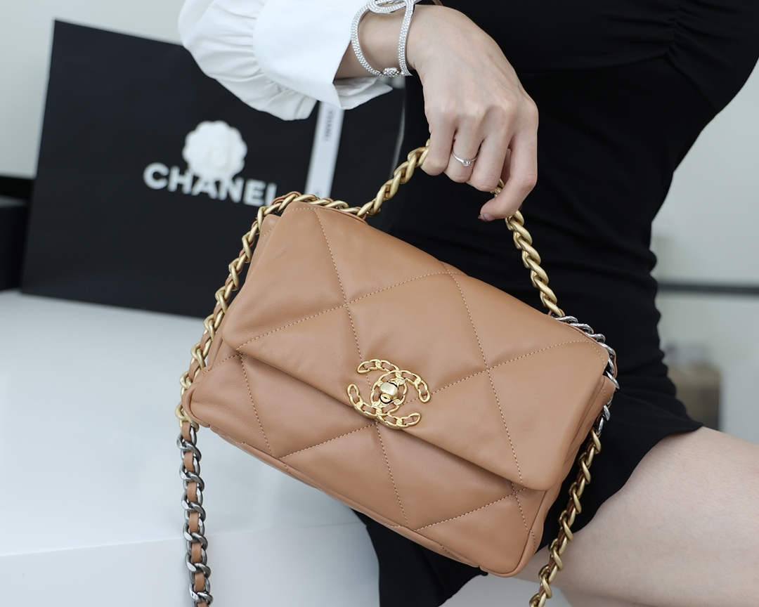 Ellebag’s Meticulous Recreation of the Chanel 19 Bag AS1160: A Spectrum of Elegance in Six Distinct Hues(2025 Feb Updated)-Best Quality Fake Louis Vuitton Bag Online Store, Replica designer bag ru