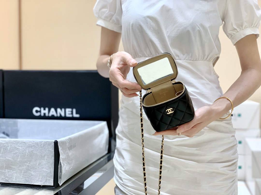 Ellebag’s Meticulous Recreation of the Chanel 22P AP1447: A Tale of Craftsmanship and Precision black and blue(2025 Feb Updated)-Best Quality Fake Louis Vuitton Bag Online Store, Replica designer bag ru