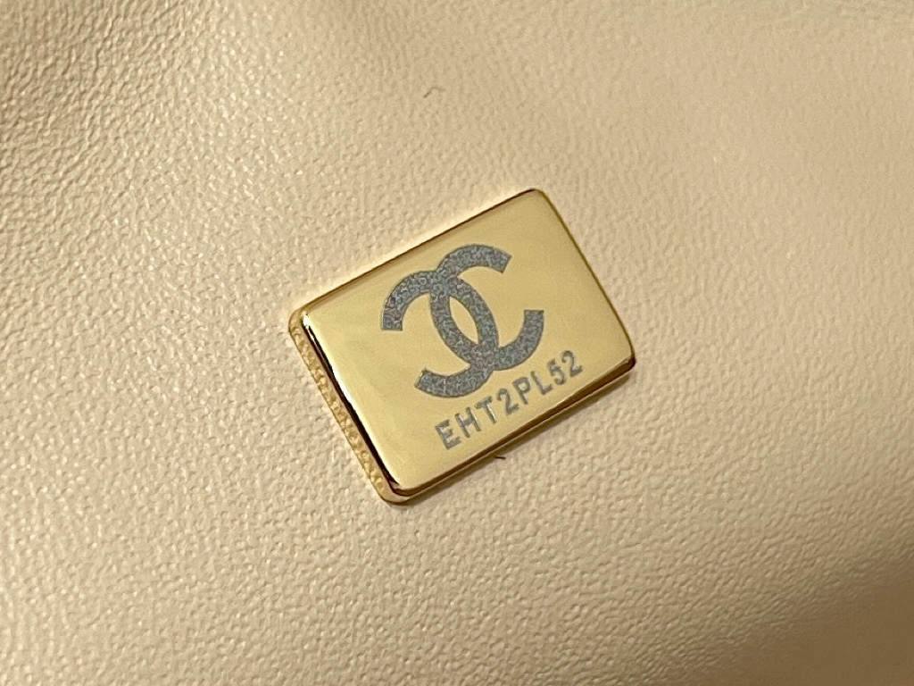 Ellebag’s Top-Grade Replica of the Chanel Mini Flap Bag: A 20cm Light Beige Lambskin with Champagne Gold Hardware(2025 Feb Updated)-Интернет-магазин поддельной сумки Louis Vuitton лучшего качества, копия дизайнерской сумки ru