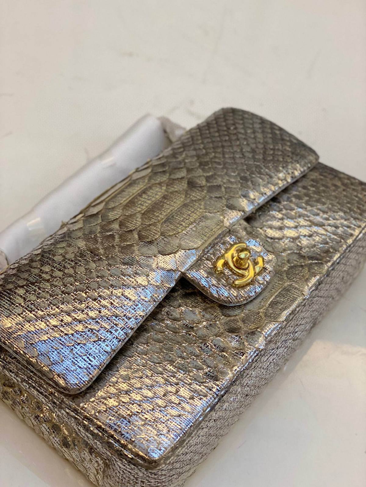 Exploring Ellebag super fake Chanel Classic Flap Bag: The Allure of the 25.5cm Pink Python Leather Edition(2025 Feb Updated)-Best Quality Fake Louis Vuitton Bag Online Store, Replica designer bag ru