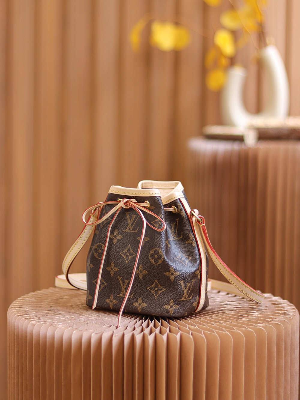 Ellebag’s 1:1 Replica of Louis Vuitton Nano M41346: The Mini Bucket Bag That Captures Timeless Luxury(2025 Feb Updated)-Ti o dara ju Didara iro Louis Vuitton apo Online itaja, Ajọra onise apo ru