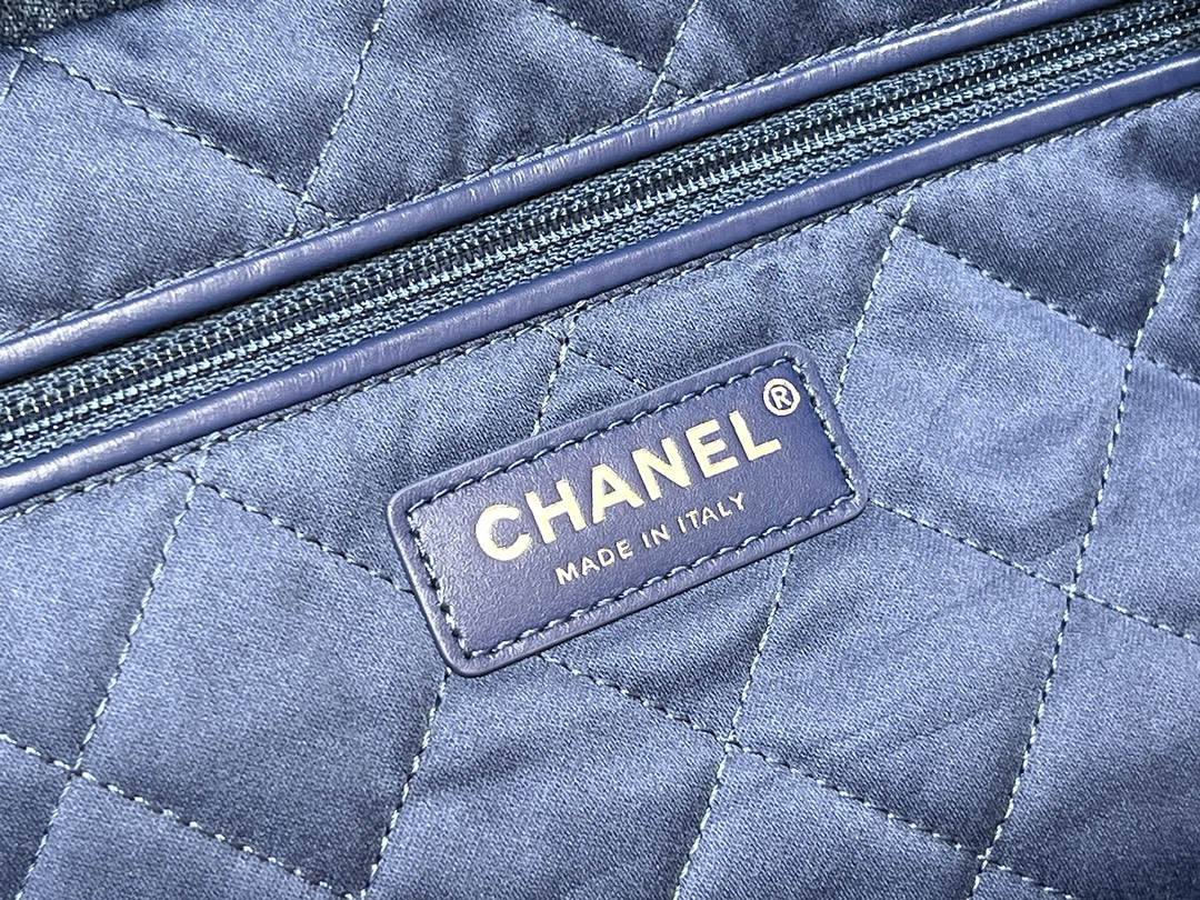 Exploring Ellebag’s Top-Grade Replica of the Chanel 22 Medium Handbag: A 39cm x 42cm Denim Delight with Silver Hardware(2025 Mar Updated)-उत्तम गुणवत्ता नकली लुई Vuitton बैग ऑनलाइन स्टोर, प्रतिकृति डिजाइनर बैग ru