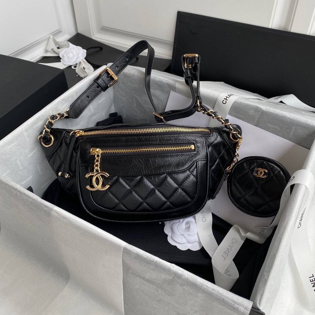 Exploring Ellebag’s Top-Grade Replica of the Chanel AS1077 Waist Bag: A 34cm x 15cm x 6cm Masterpiece(2025 Mar Updated)-Best Quality Fake Louis Vuitton Bag Online Store, Replica designer bag ru